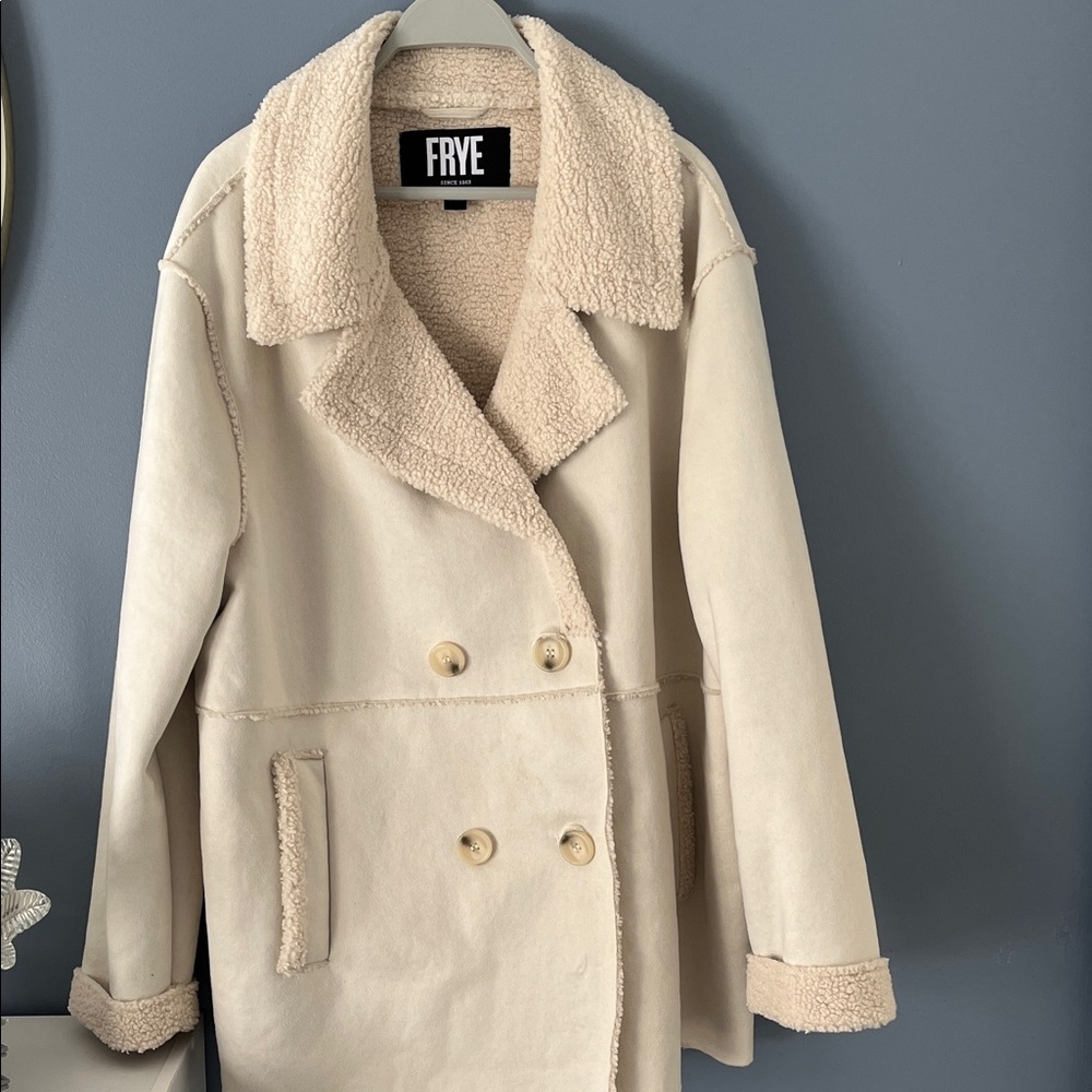 Frye Women's Tan Teddy Jacket